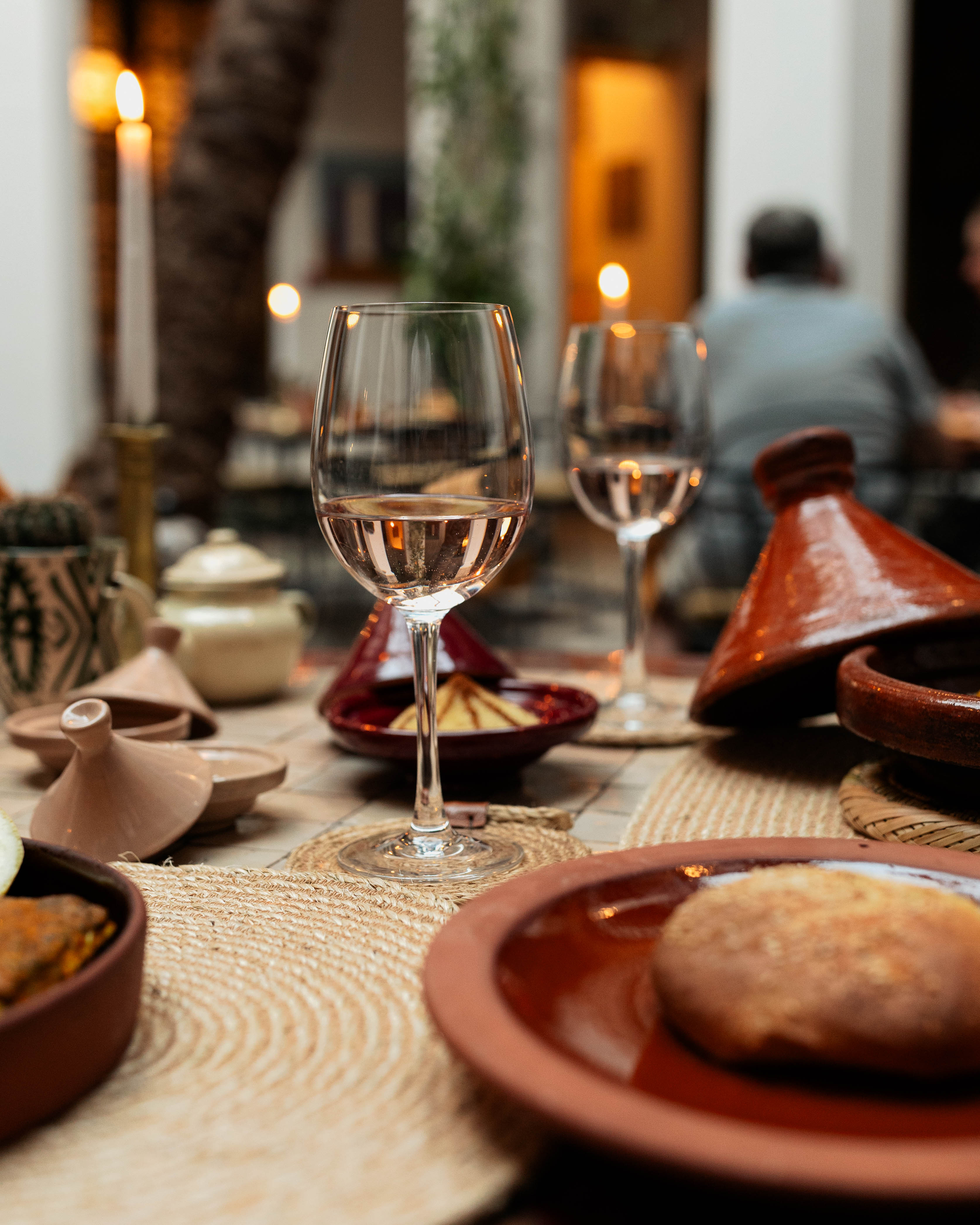 Traditional Moroccan Dinner at a Marrakech Riad Restaurant